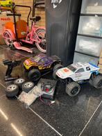 HIMOTO EMXT-1 2stuks, Hobby en Vrije tijd, Modelbouw | Radiografisch | Auto's, Elektro, Gebruikt, Auto offroad, Ophalen of Verzenden