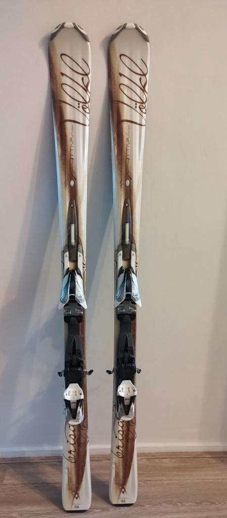 Volkl Attiva Brisa dames ski’s (156 cm)., Sport en Fitness, Skiën en Langlaufen, Gebruikt, Ski's, Skiën, Overige merken, 140 tot 160 cm