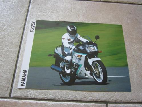 Yamaha FZ750 brochure folder 1991, Motoren, Handleidingen en Instructieboekjes, Yamaha, Ophalen of Verzenden