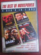 The Best of Moviepower - 4 DVD's in 1 box, Vanaf 16 jaar, Boxset, Actiethriller, Ophalen of Verzenden