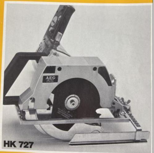 cirkelzaag, Doe-het-zelf en Verbouw, Gereedschap | Zaagmachines, Gebruikt, Cirkelzaag, 600 tot 1200 watt, 30 tot 70 mm, Ophalen