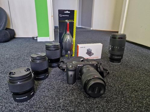 sony a6600 met 5 lenzen, waarvan 3 f1.4, Audio, Tv en Foto, Fotocamera's Digitaal, Zo goed als nieuw, Spiegelreflex, Sony, 8 keer of meer