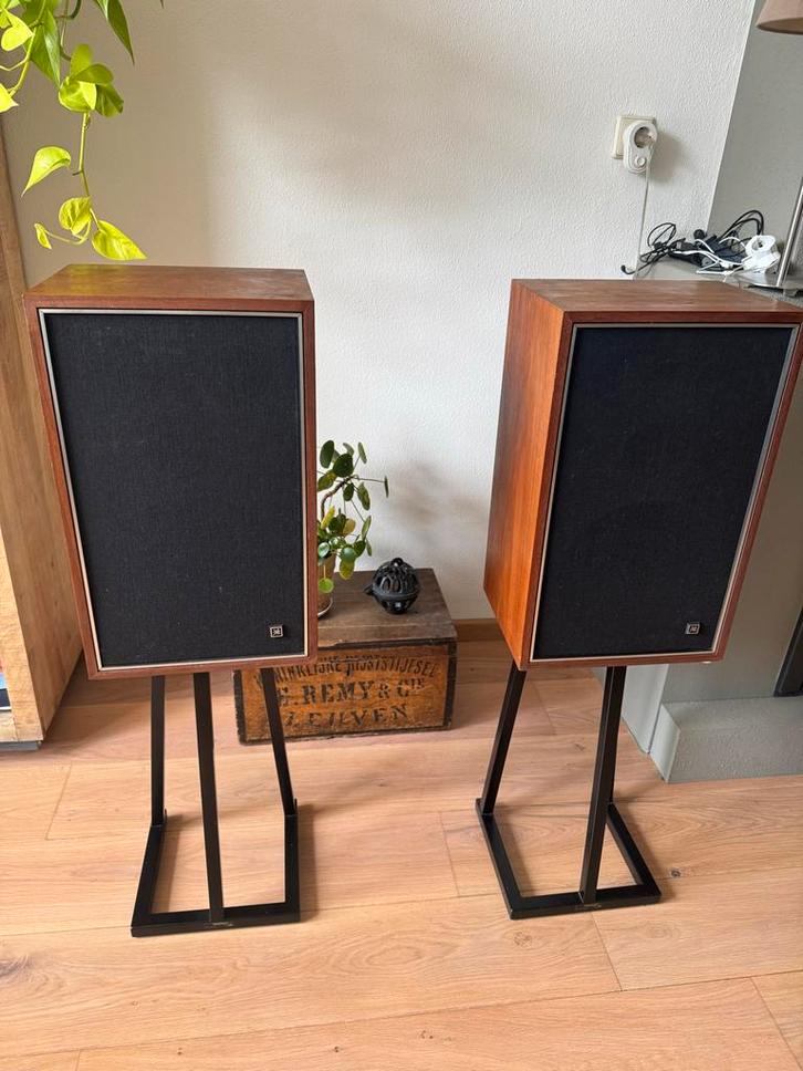 Vintage Luidsprekers - Spell’s AE-100, Audio, Tv en Foto, Luidsprekers, Gebruikt, Front, Rear of Stereo speakers, Minder dan 60 watt