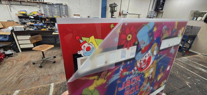 Kopruit Gottlieb Jack in the box, Verzamelen, Automaten | Flipperkasten, Nieuw, Mechanisch, Onderdeel of Defecte kast, Gottlieb