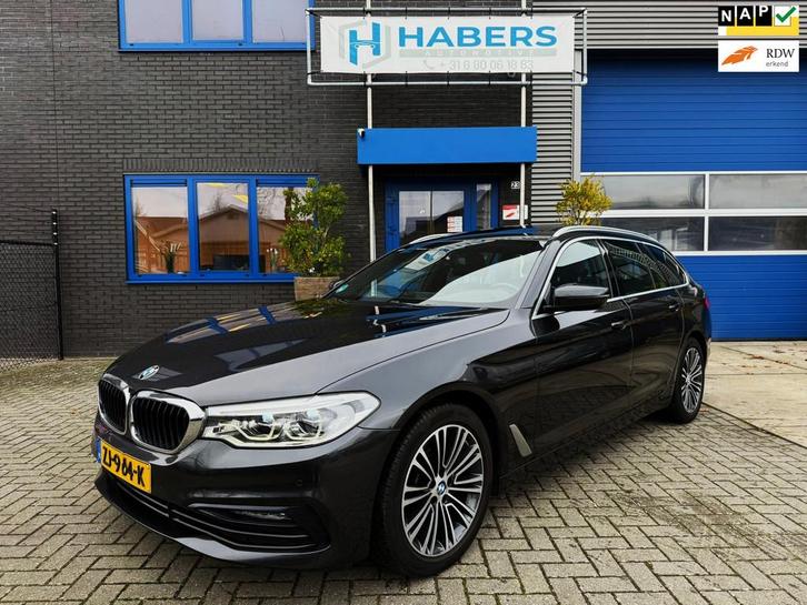 BMW 5-serie Touring 520i High Executive Edition 184PK|Virtua, Auto's, BMW, Bedrijf, Te koop, 5-Serie, ABS, Achteruitrijcamera