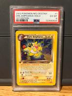 Dark Ampharos Neo Destiny 1st Edition PSA 6, Ophalen of Verzenden, Gebruikt, Losse kaart