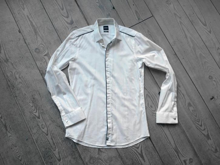 2 overhemd van Strellson, maat 38, slim fit, weinig gedragen, Kleding | Heren, Overhemden, Zo goed als nieuw, Halswijdte 38 (S) of kleiner