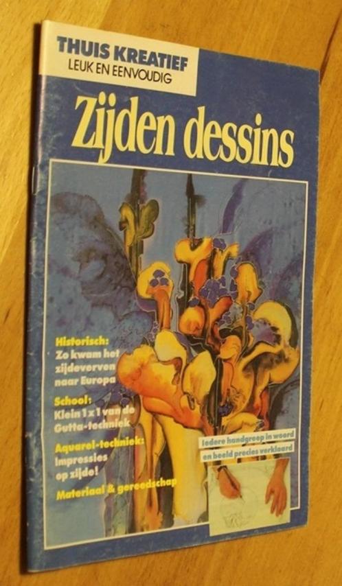 Zijden dessins - 92445, Boeken, Hobby en Vrije tijd, Gelezen, Tekenen en Schilderen, Ophalen of Verzenden