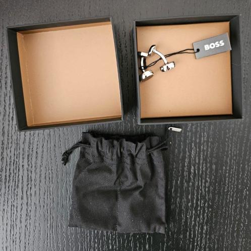 Nieuwe Hugo Boss  zilveren manchetknopen, Sieraden, Tassen en Uiterlijk, Manchetknopen, Nieuw, Overige materialen, Ophalen of Verzenden