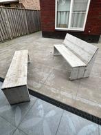 Gratis Tuinbanken met Kussentjes, Tuin en Terras, Ophalen of Verzenden, Gebruikt, Hout