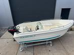 Clever 460 Consoleboot Sloep incl. Mercury 9,9PK 4-takt, Watersport en Boten, Sloepen, Gebruikt, Wfwatersport@botenverhuurhoorn.nl