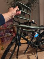 Bike Fun Load voordrager mat donkergroen met lamp, Fietsen en Brommers, Fietsonderdelen, Ophalen, Zo goed als nieuw, Algemeen