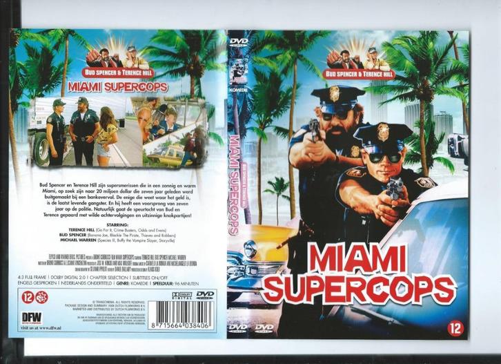 miami supercoops, Cd's en Dvd's, Dvd's | Actie, Zo goed als nieuw, Actie, Vanaf 12 jaar, Ophalen of Verzenden