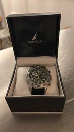 Stoer heren horloge Nautica, Sieraden, Tassen en Uiterlijk, Horloges | Heren, Overige merken, Staal, Polshorloge, Overige materialen