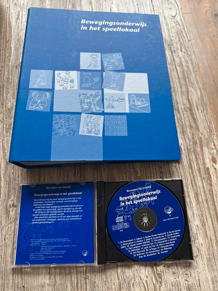 Bewegingsonderwijs Speellokaal + CD, Boeken, Muziek, Zo goed als nieuw, Overige onderwerpen, Ophalen of Verzenden