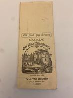 Old Dutch pipeTobacco Krultabak Van Leeuwen Leiden zakje., Verzamelen, Ophalen of Verzenden