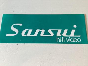 Sticker Sansui Hi-Fi video beschikbaar voor biedingen