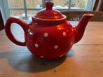 Price and Kensington theepot Polka dot rood wit, Huis en Inrichting, Keuken | Servies, Ophalen, Zo goed als nieuw, Overige stijlen