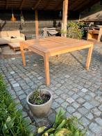 Tuintafel Teak 150x150x79cm, Teakhout, Gebruikt, Ophalen, Vierkant