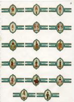 Stompkop  NF Oorlogsuniformen 1-50  Lichtblauw, Verzamelen, Rookartikelen, Aanstekers en Luciferdoosjes, Verzenden, Zo goed als nieuw
