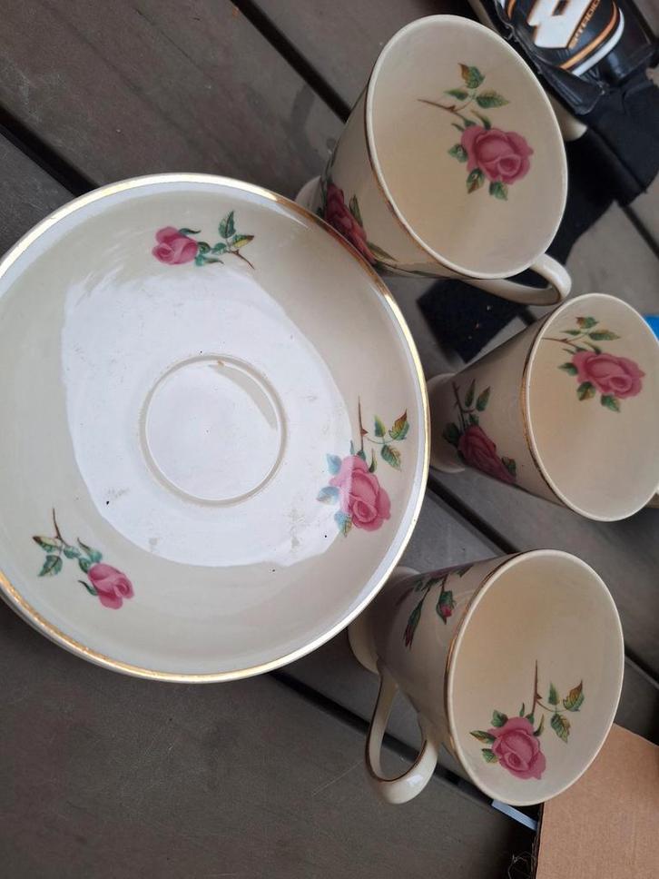 Kop en schotels, Antiek en Kunst, Antiek | Servies los, Ophalen of Verzenden