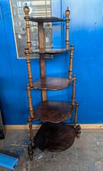 Antieke  grote Etagère, Ophalen