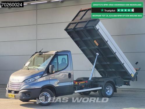 Iveco Daily 35C21 3.0L 210PK Automaat Kipper 2025 ACC Airco, Auto's, Bestelauto's, Bedrijf, Te koop, Airconditioning, Bluetooth