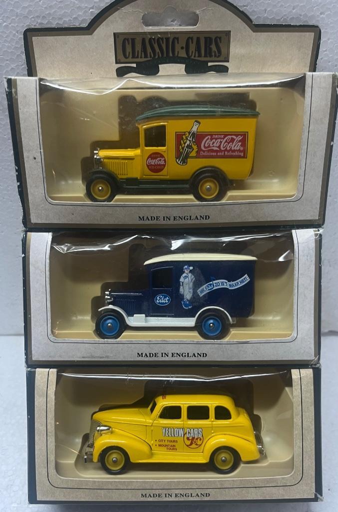 Lledo , Classic-Cars , Chevrolet verschillende uitvoeringen, Hobby en Vrije tijd, Modelauto's | Overige schalen, Nieuw, Auto, Ophalen of Verzenden