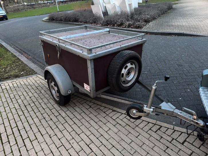 Handige aanhanger - bagage kar vis kar!, Auto diversen, Aanhangers en Bagagewagens, Zo goed als nieuw, Ophalen