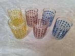 6 Vintage borrelglaasjes, Antiek en Kunst, Ophalen of Verzenden