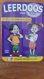 Leerdoos voor de tafels van vermenigvuldigen- vanaf 6 jaar, Een of twee spelers, Ophalen of Verzenden, Zo goed als nieuw, Uitgeverij 10P