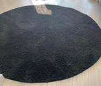 Rond zwart kleed, diam. 200cm, Huis en Inrichting, Stoffering | Tapijten en Kleden, Ophalen, Gebruikt, Zwart, Rond