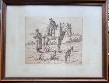 Julius Paul Junghanns - ets beschikbaar voor biedingen