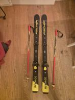 Fischer RC4 Race Ski's met Stokken - 130cm, 100 tot 140 cm, Ophalen of Verzenden, Carve, Skiën