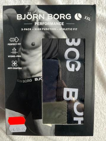 3 pak Björn Borg boxershort XXL beschikbaar voor biedingen