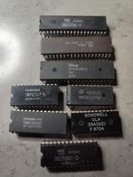 11-Diverse IC Chips - Vintage Computer Onderdelen, Ophalen of Verzenden, Gebruikt