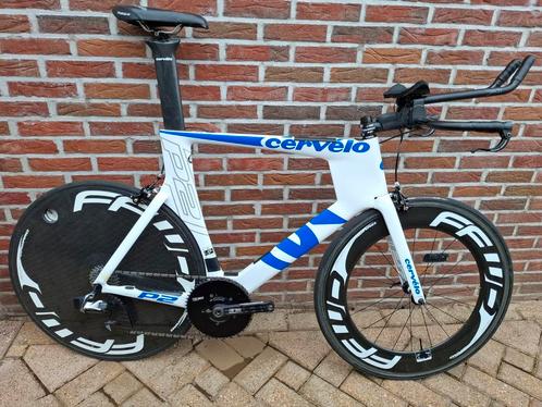 Cervelo P2 TT, Fietsen en Brommers, Fietsen | Racefietsen, Gebruikt, Overige merken, Meer dan 20 versnellingen, Carbon, 57 tot 61 cm