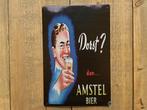 Reclamebord Amstel Dorst 20x30, Ophalen of Verzenden, Nieuw, Reclamebord