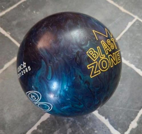 Prof.Bowlingbal Brunswick - Blast Zone, USBC FZU12065, Sport en Fitness, Bowlen, Gebruikt, Bal, Ophalen of Verzenden