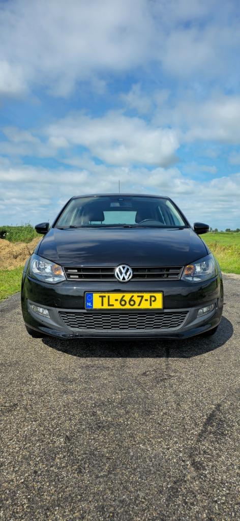 Volkswagen Polo 6R Highline 1.2 TSI 66KW 2012 Zwart, Auto's, Volkswagen, Particulier, Polo, ABS, Airbags, Airconditioning, Alarm