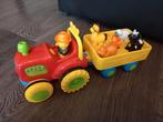 Speelgoed tractor met dieren, Kinderen en Baby's, Speelgoed | Speelgoedvoertuigen, Ophalen of Verzenden, Gebruikt