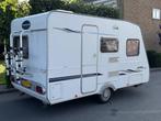 Caravelair Antares Luxe 390 900 Kg meeneemprijs, Caravans en Kamperen, Caravans, Overige typen, Kachel, Bedrijf, Treinzit