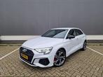 Audi A3 Sportback 45 TFSI e 3x S-Line Edition Competition 26, Gebruikt, 4 cilinders, Met garantie (alle), Leder en Stof