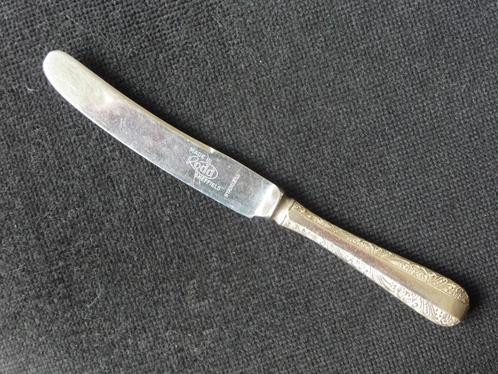 Antiek verzilverd fruitmesje Rodd Nemesia uit Sheffield, Antiek en Kunst, Antiek | Bestek, Ophalen