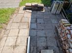 Grindtegels gratis af te halen, Tuin en Terras, Tegels en Klinkers, Ophalen, Gebruikt, 10 m² of meer, Beton