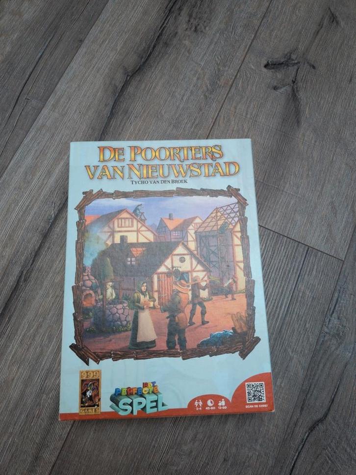 Spel de Poorters van Nieuwstad, Hobby en Vrije tijd, Gezelschapsspellen | Kaartspellen, Zo goed als nieuw, Ophalen