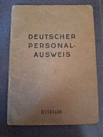Oost duitse Ausweis 1949 van vlak voor de oprichting DDR, Ophalen of Verzenden, Landmacht, Duitsland