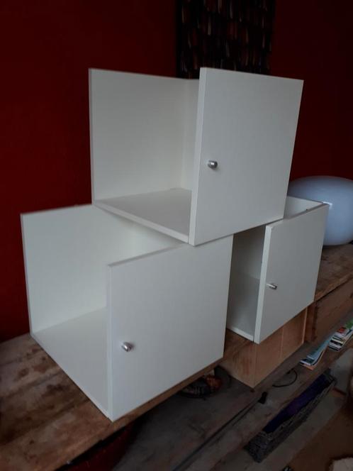 Expedit inzetblok deur deurtje wit voor vakkenkast, Doe-het-zelf en Verbouw, Kratten en Dozen, Gebruikt, Doos, Minder dan 35 cm