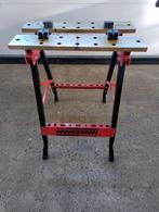 Mannesmann Werkbank met Gradenboog, Doe-het-zelf en Verbouw, Ophalen, Gebruikt, 70 tot 120 cm, Inklapbaar