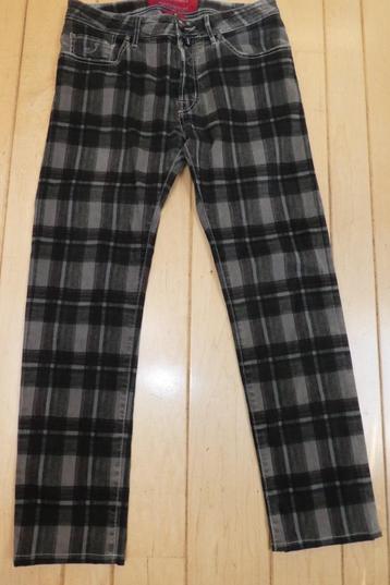 Jacob Cohën broek W 32 ruit J688 (Bard) Comfort Vintage beschikbaar voor biedingen